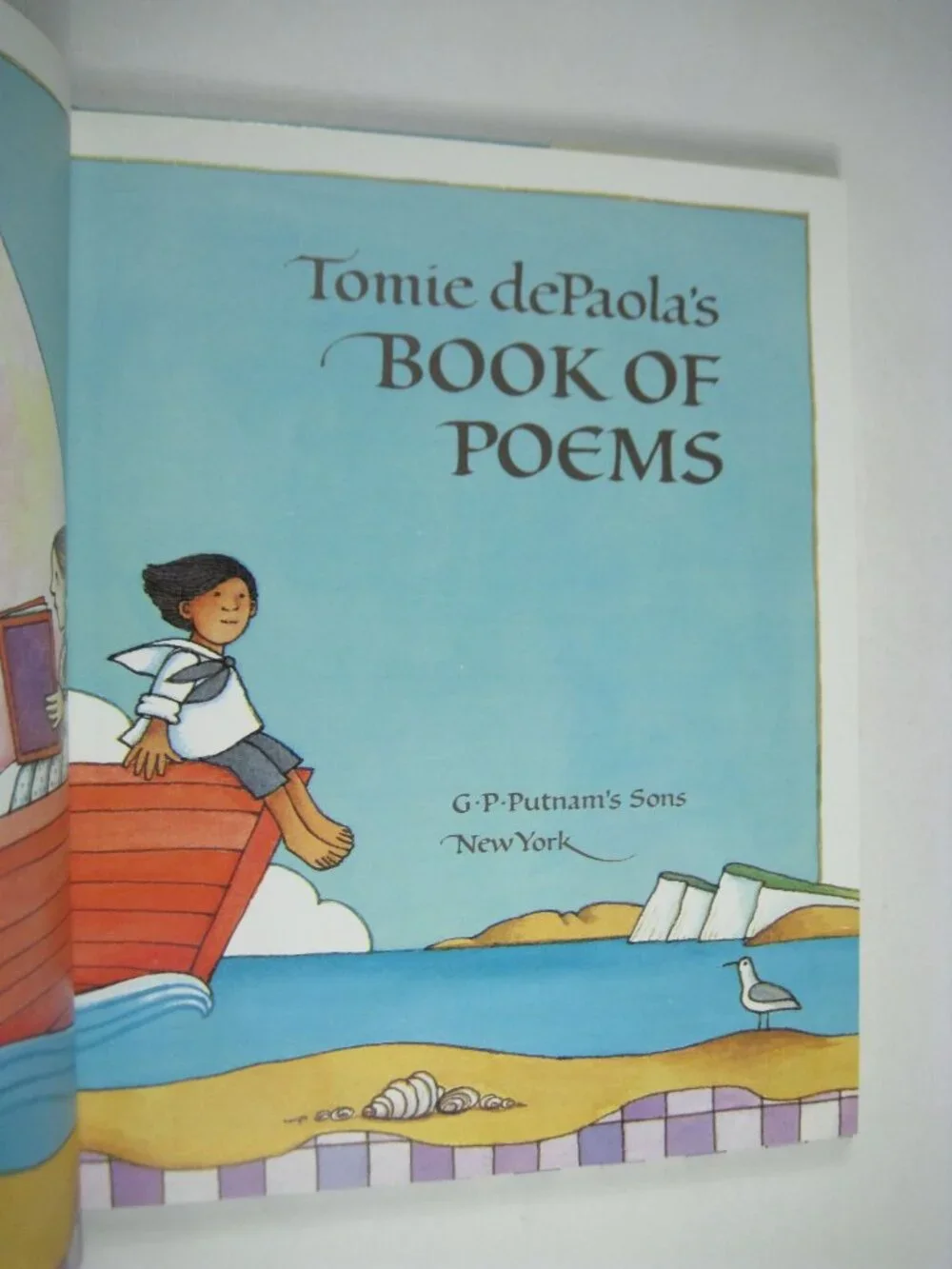 Tomie dePaolas Illustrated Book Of Poems Hardcover 1988 Colorful
